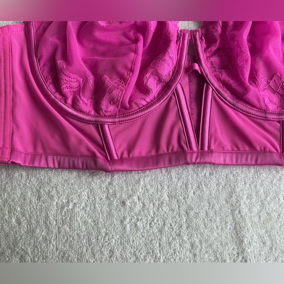 Auden Fuchsia Lace Underwire Bra - Picture 7 of 13